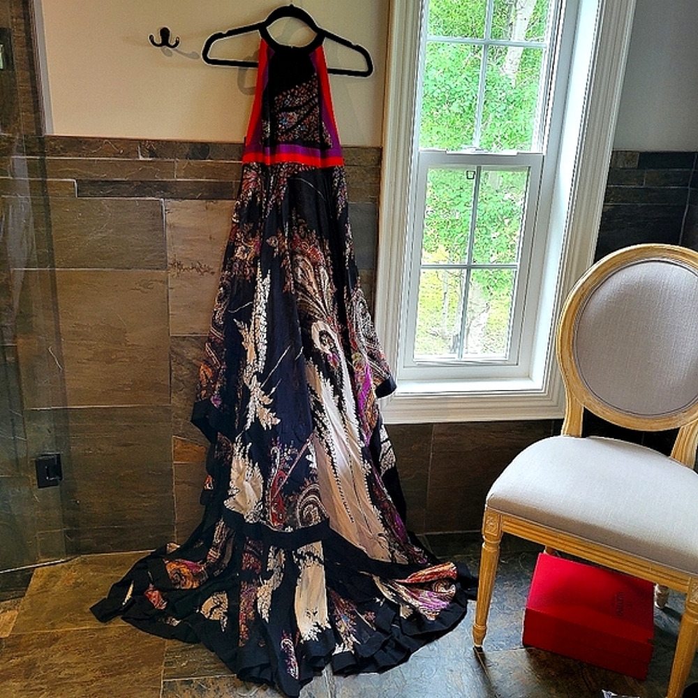 GUCCI 🌸RARE-2007 Spring RUNWAY COLLECTION gown worn by OPRAH WINFREY
